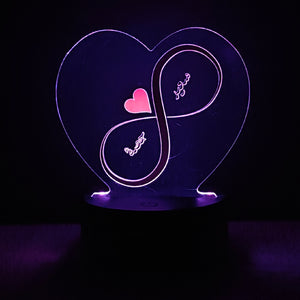 هديه اسمك واسمه قلب