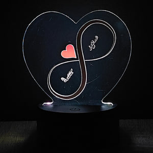 هديه اسمك واسمه قلب